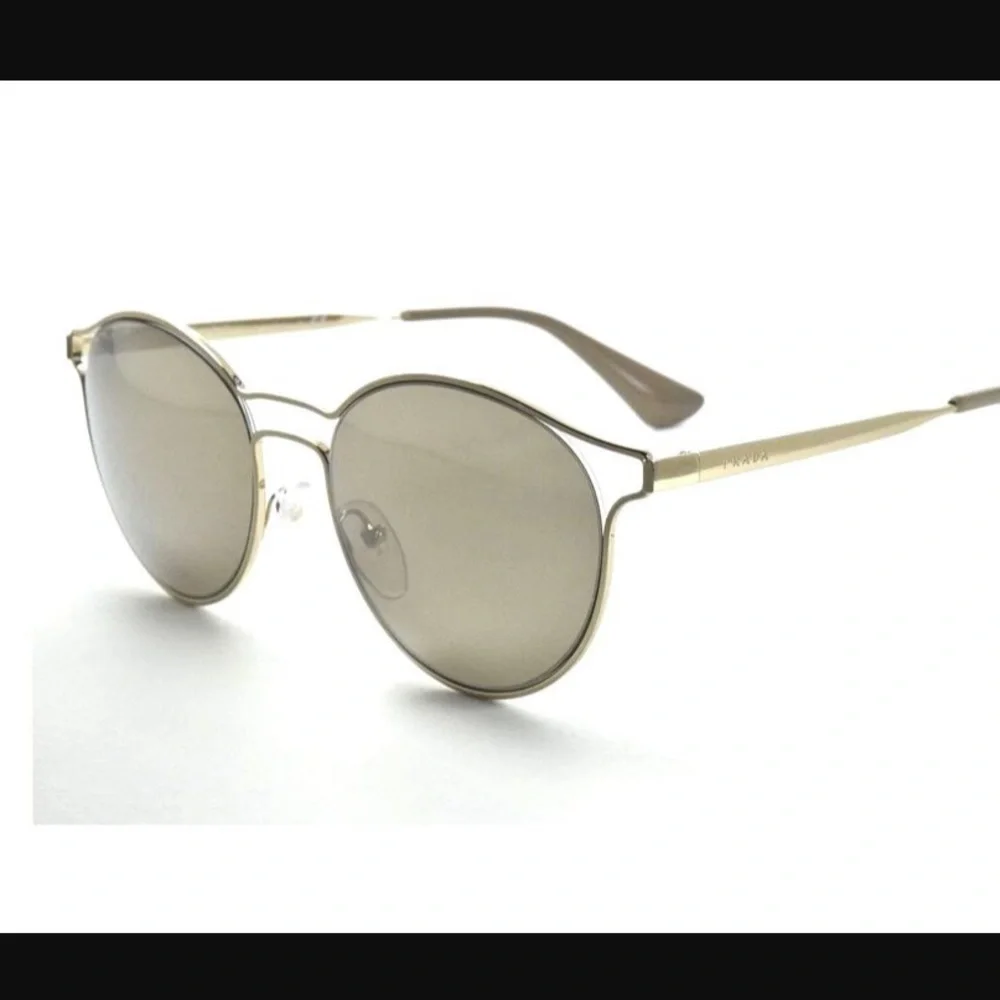 Prada SPR 62S ZVN 1C0 Cinema Metal Mirror Lenses - Picture 2 of 6